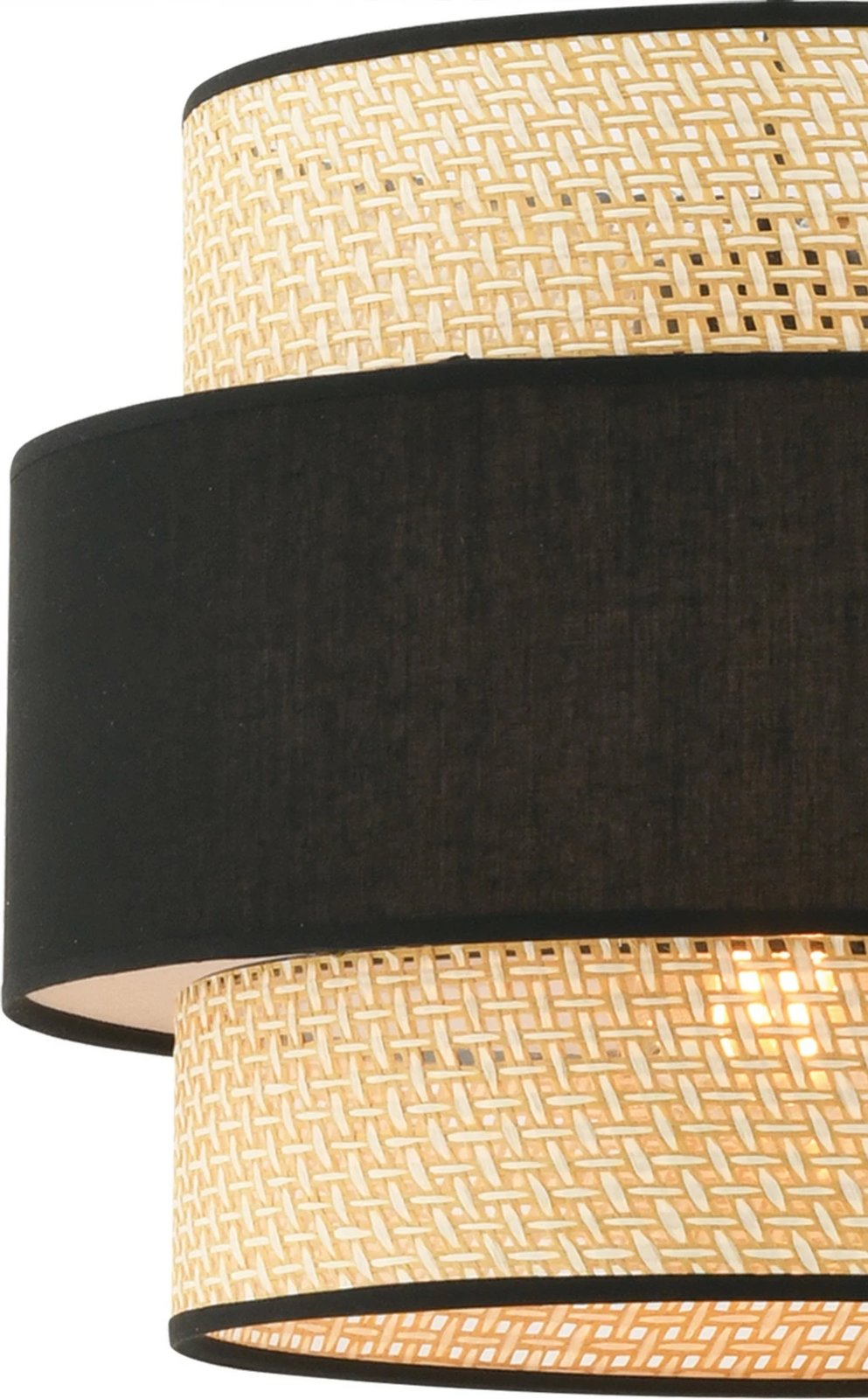 Llambë tavani Opviq, Cascade Hazeran, ngjyrë camel dhe e zezë Llambë tavani Opviq, Cascade Hazeran, ngjyrë camel dhe e zezë