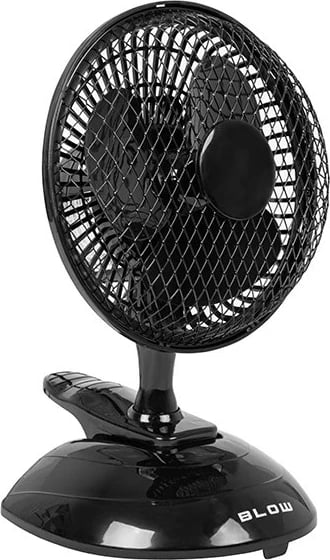 Ventilator tavoline BLOW 44-023#, 15 cm, 25W, i zi, me klips