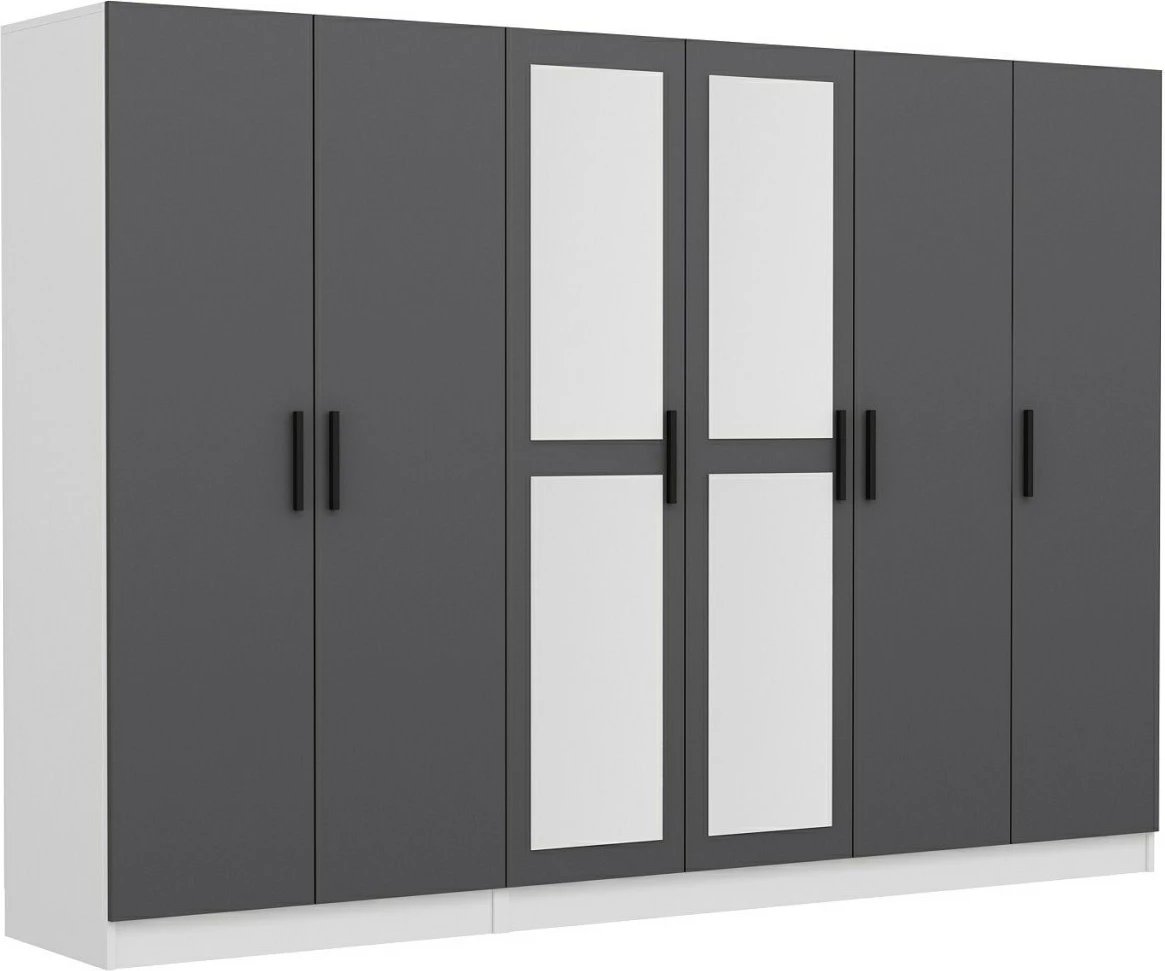 Dollap për rroba, ngjyrë antracit, Skye Decor, 5064