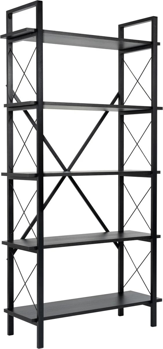 Raft librash Nordure, Elysian, dru i zi, ngjyrë e zezë