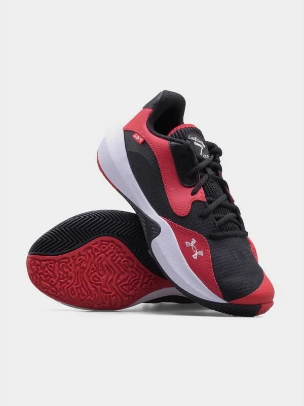 Atlete për meshkuj Under Armour, të zeza dhe të kuqe