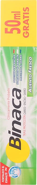 Pastë dhëmbësh Binaca Fresh Breath unisex 75ml + 50ml