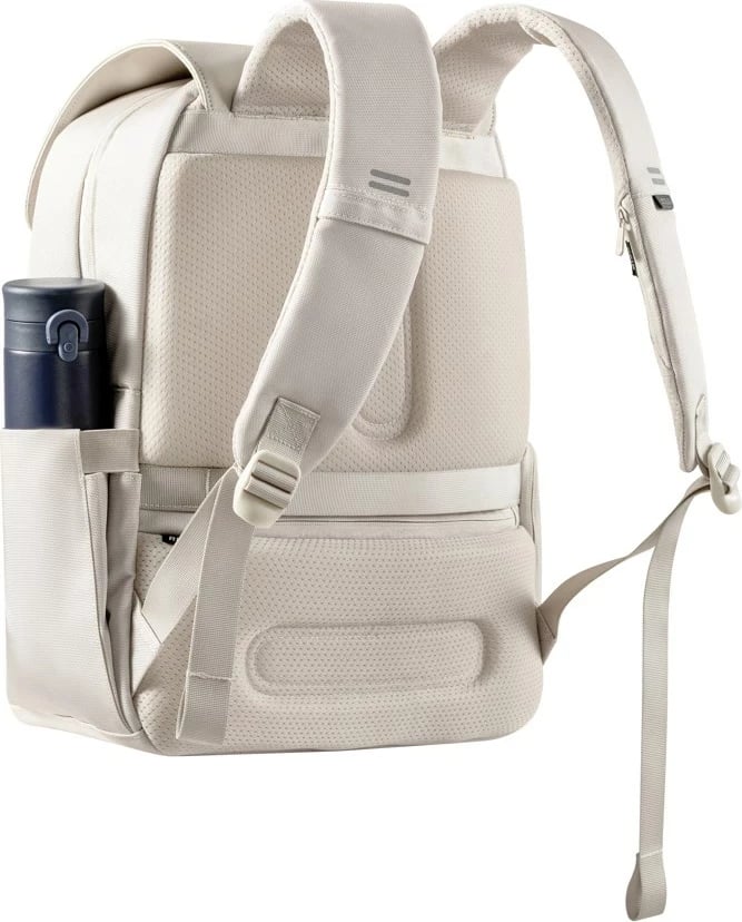 Çantë shpine XD DESIGN Soft Daypack, 15 L, Gri e çelët