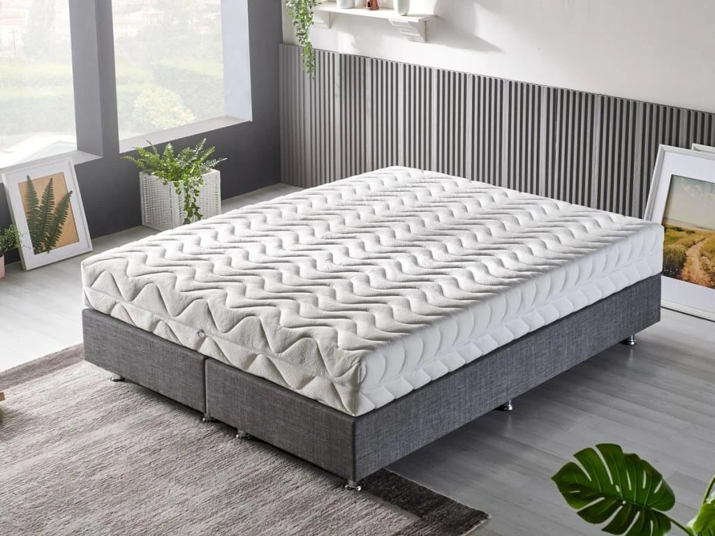 Dyshek dopio Skye Decor, Niron Pocket RollPack, 200x200 cm
