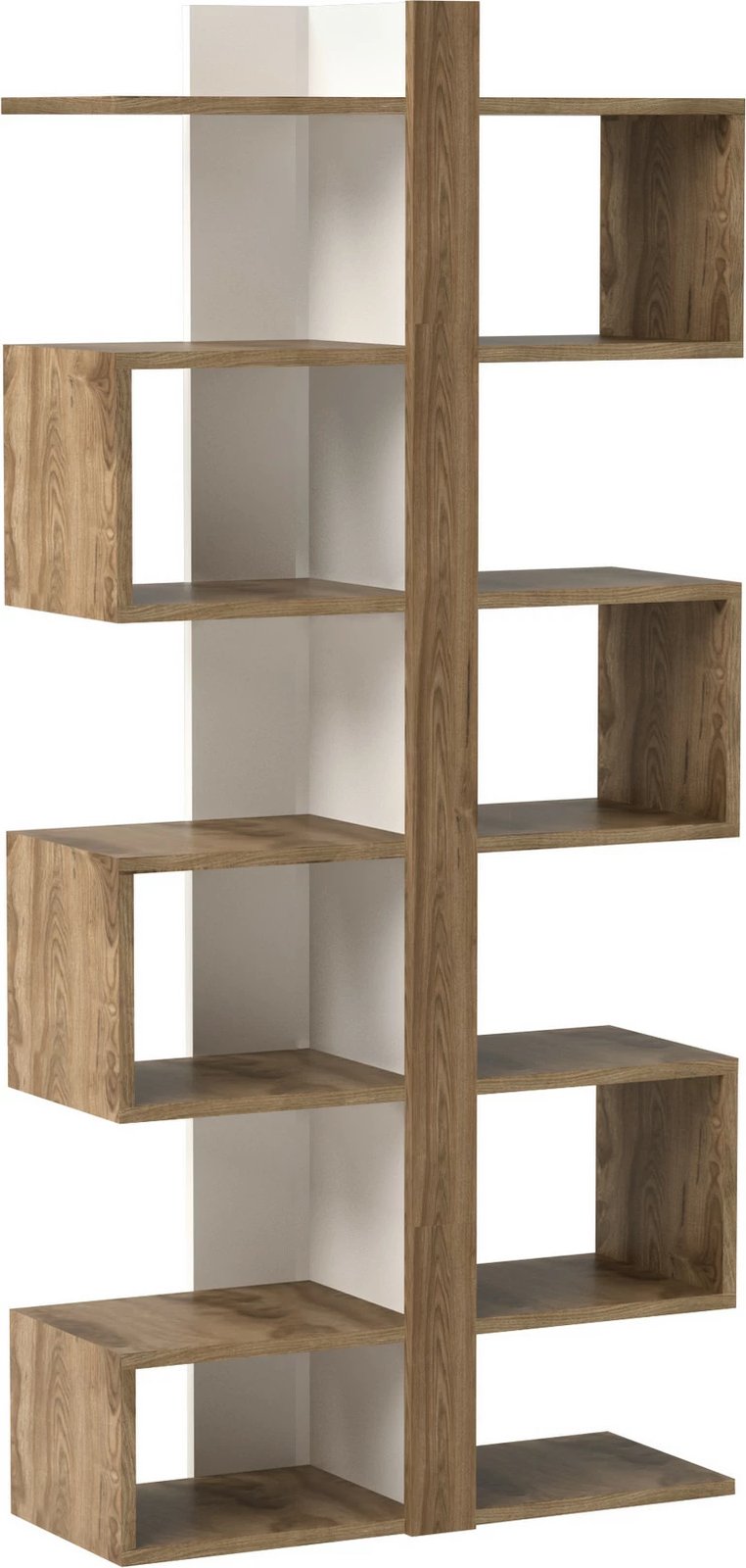 Raft librash Hanah Home, Ionis, ngjyrë lisi, 78x170x29.5cm