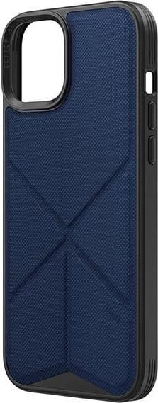 Mbështjellës UNIQ Transforma Magclick për iPhone 14, me qëndrim, kaltër