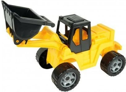 Lodër ngarkues Lena GIGA TRUCKS, plastikë, zi/verdhë