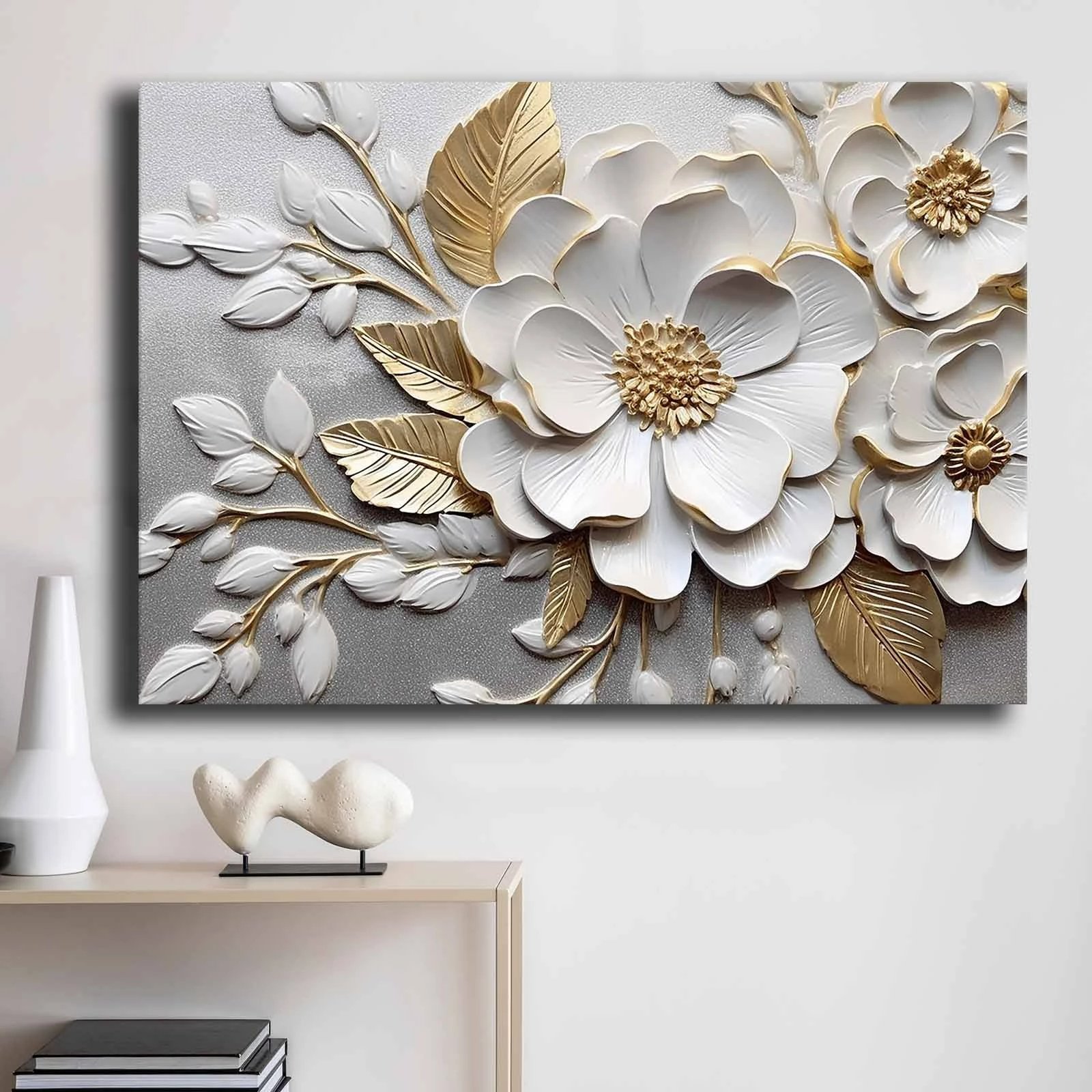 Pikturë dekorative në kanavacë, Wallity, 70100GSC-028, shumëngjyrëshe, 70x100cm