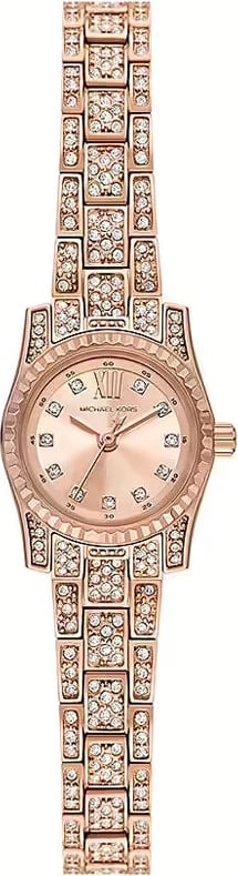 Orë dore MICHAEL KORS MK4863 për femra, rozë e artë
