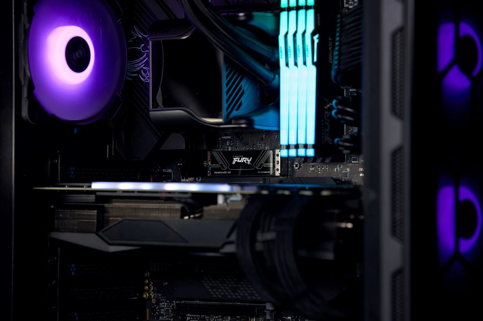 SSD Kingston FURY RENEGADE G5, 2TB, M.2 2280, NVMe PCIe 5.0, e zezë