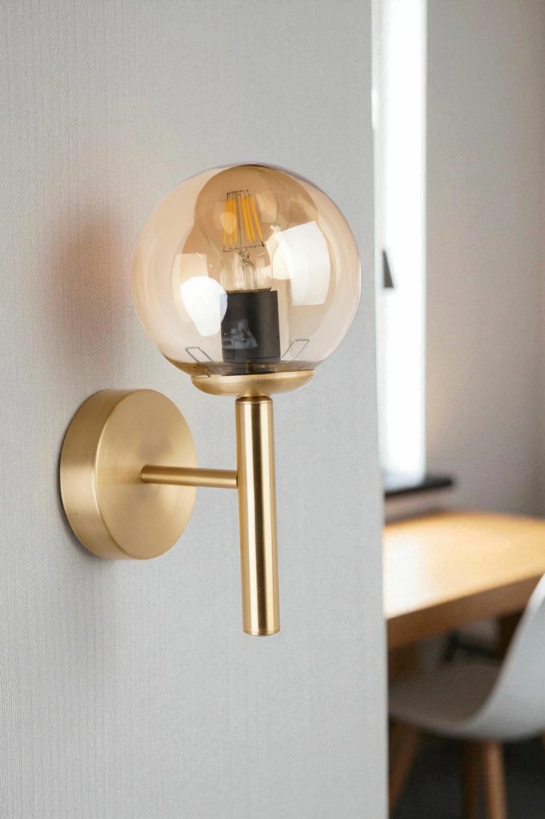 Llambë muri Opviq, ngjyrë mjaltë dhe ari, 8977-1A