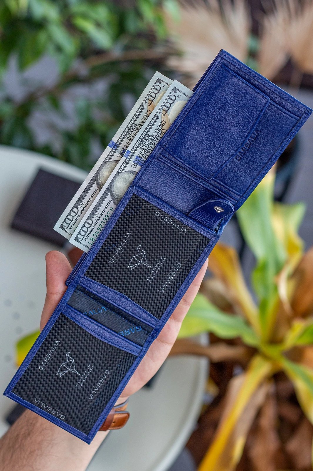 Portofol për burra, ngjyrë navy blue, Zoozie Bags, Schalke