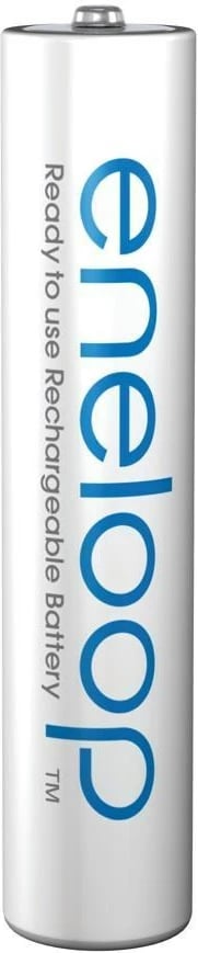 Bateri të rikarikueshme Panasonic Eneloop BK-4MCDE/8HH AAA, 800 mAh, 8 copë, Bardhë