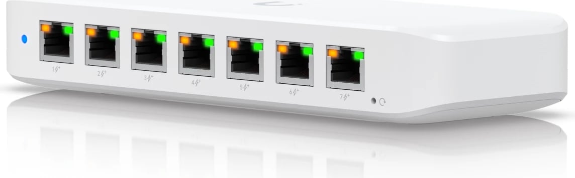 Switch Ubiquiti Unifi Switch Ultra 210W, 8 porte, i bardhë