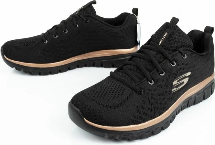 Atlete për femra Skechers, të zeza