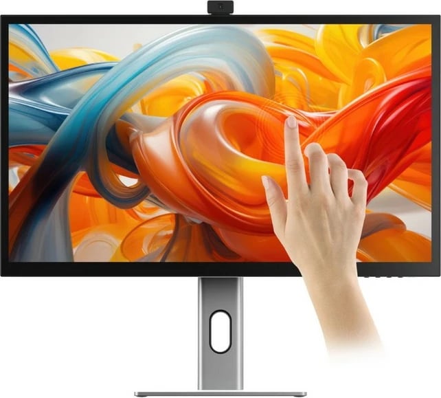 Monitor ALOGIC Clarity Pro Touch 27", 4K Ultra HD, Touchscreen, i zi/argjendtë