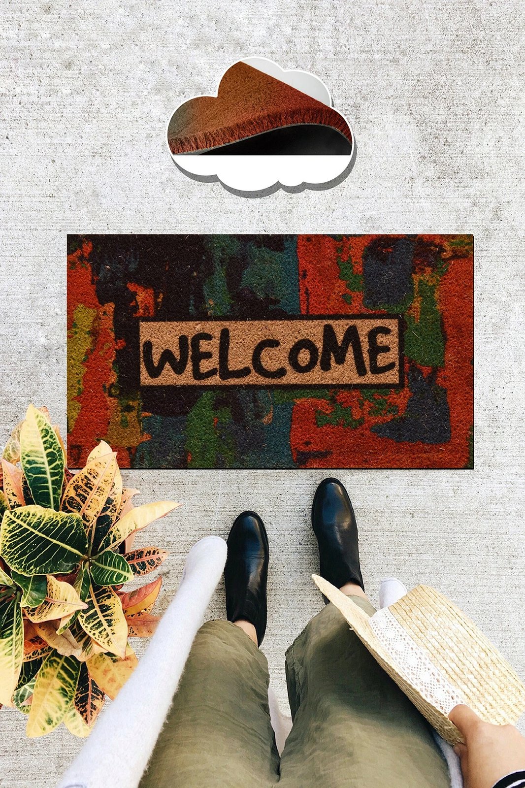 Tapet hyrës Coco Conceptum Hypnose, ngjyra të përziera, 40x60cm