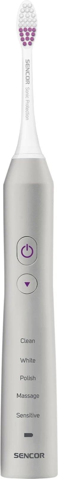 Furçë elektrike për dhëmbë Sencor Sonic SOC 3200SL, e bardhë/ Hiri