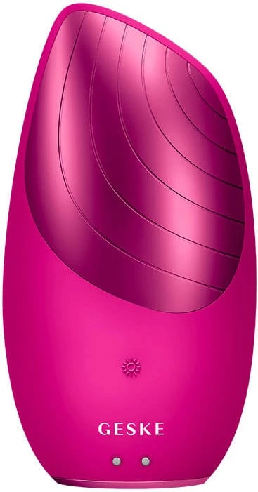 Furçë termike për fytyrë Geske GK000007MG01, 6-në-1, me aplikacion, magenta