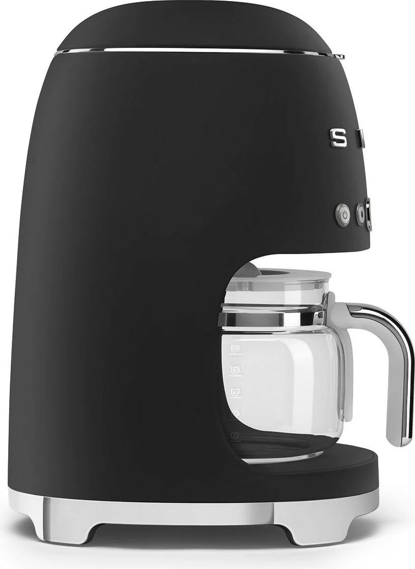 Aparat kafeje SMEG DCF02BLMEU, 10 filxhanë, 1.25L, i zi