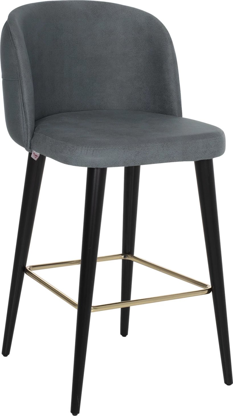 Karrige për bar profesionale MARCELLO FH9280.20, ngjyrë gri, dru, 50x58x100H cm