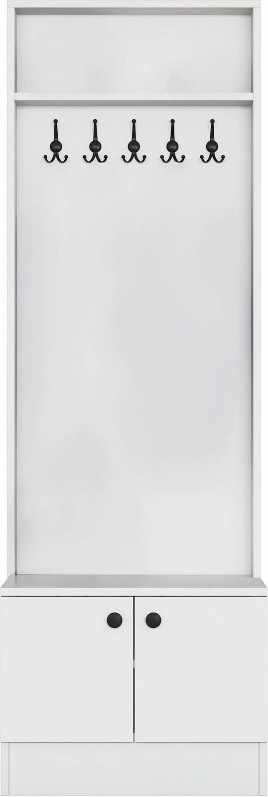 Stendë për koridor, ngjyrë e bardhë, Skye Decor, M16 - 1572