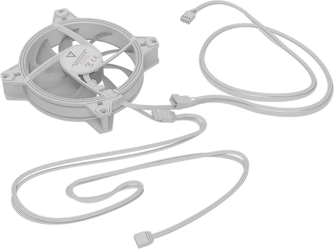 Ventilator kase MODECOM FAN-APEX-120R-ARGB-200, 120mm, ARGB, i bardhë