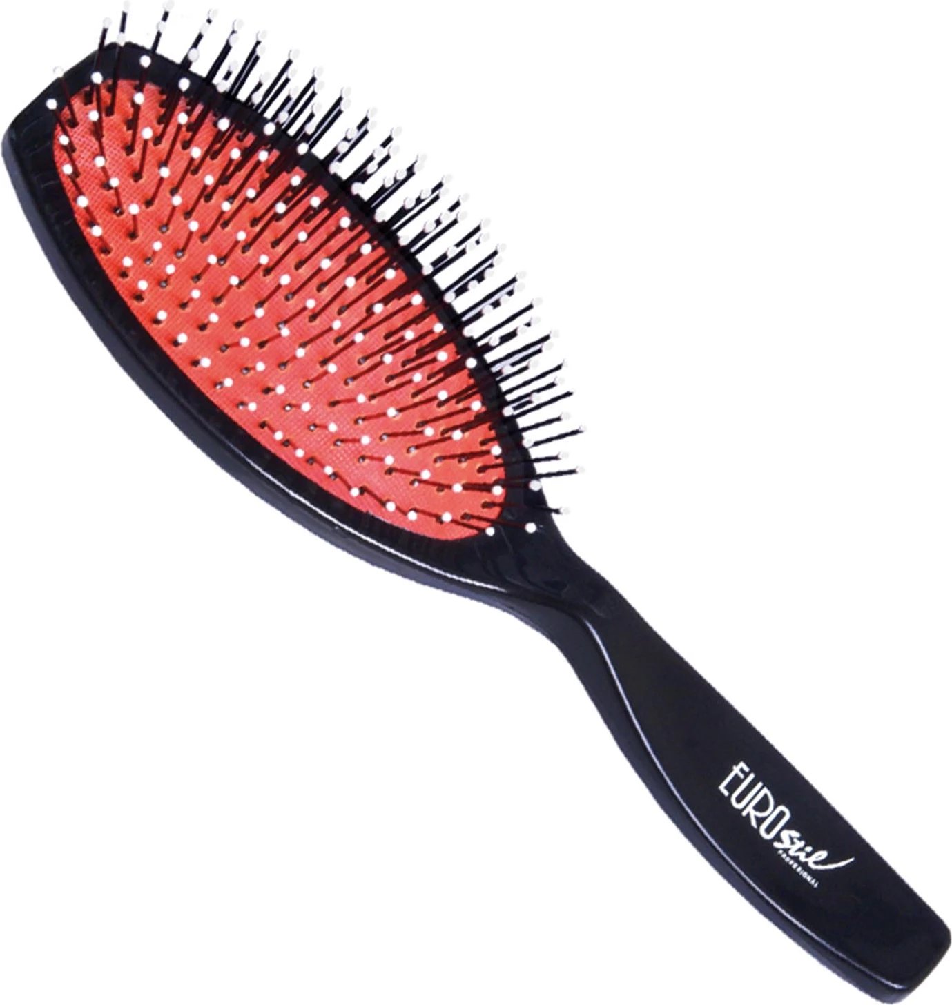 Furçë flokësh EUROSTIL Fuelle Pua Nylon Cepillo Bola Grande unisex e zezë 1 copë