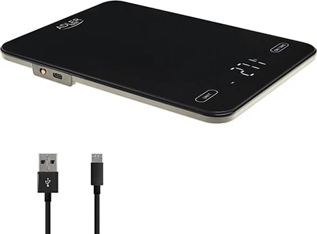 Peshore kuzhine, Adler, AD 3177, kapacitet 10 kg, karikim USB Type-C, ekran LED, e zezë