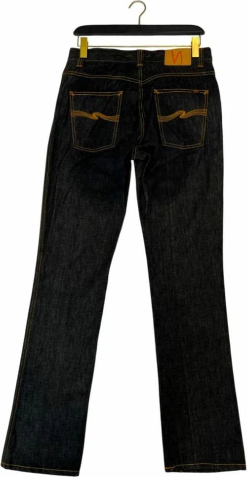 Pantallona xhins Nudie Jeans, të zeza