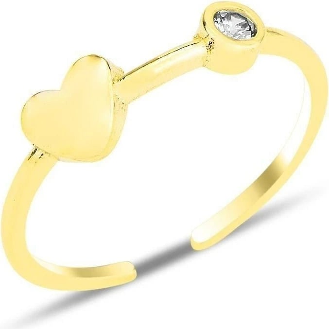 Unazë argjendi Jumeon, ngjyrë ari, SGTL12244