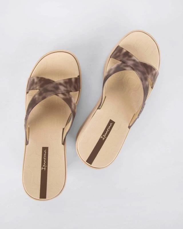 Flip-Flops për femra Ipanema, bezhë