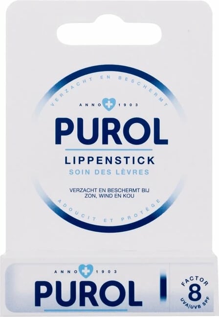 Balsam për buzë Purol Lipstick SPF8, 4.8g