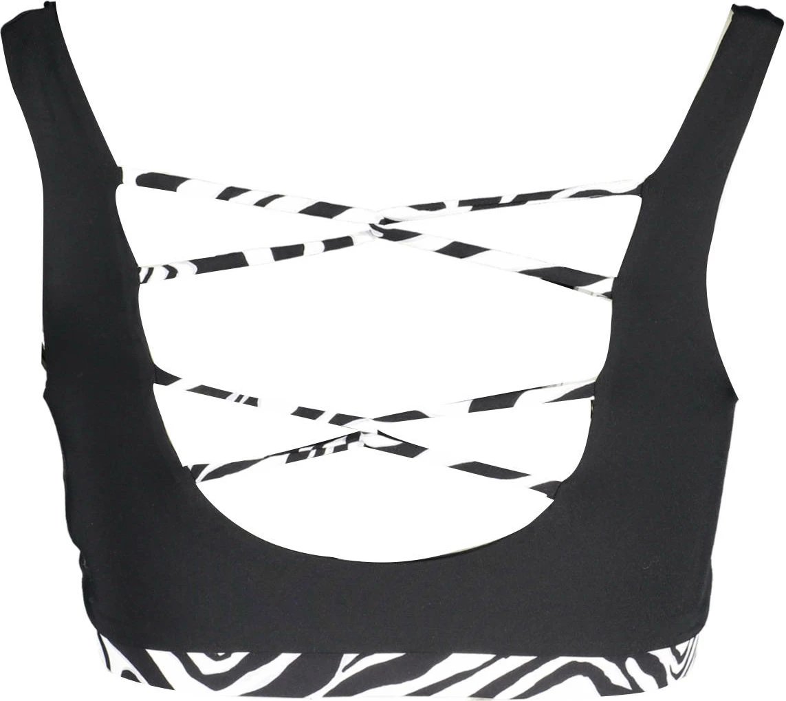 Bikine KARL LAGERFELD BEACHWEAR femra, e zezë