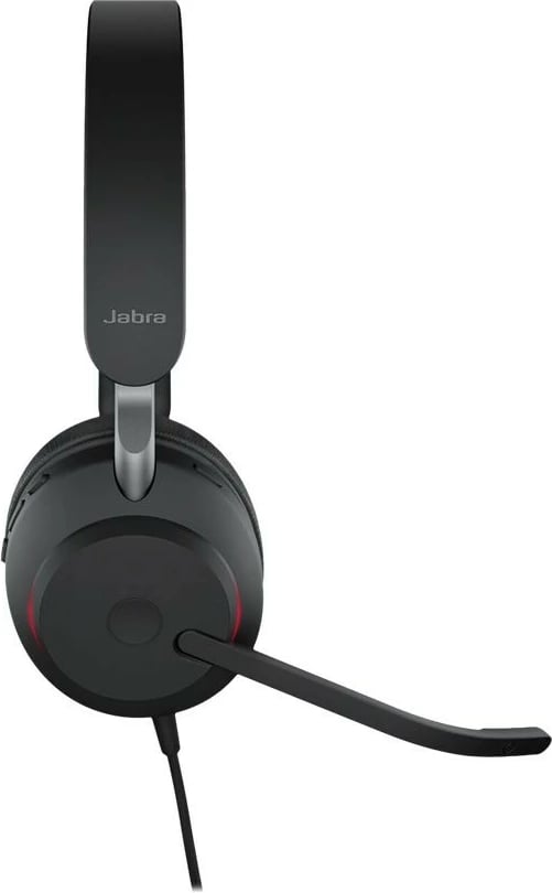 Headset Jabra Evolve2 40 SE, Wired, Calls/Music, 20 - 20000 Hz, 188 g, Black Headset Jabra Evolve2 40 SE, Wired, Calls/Music, 20 - 20000 Hz, 188 g, Black