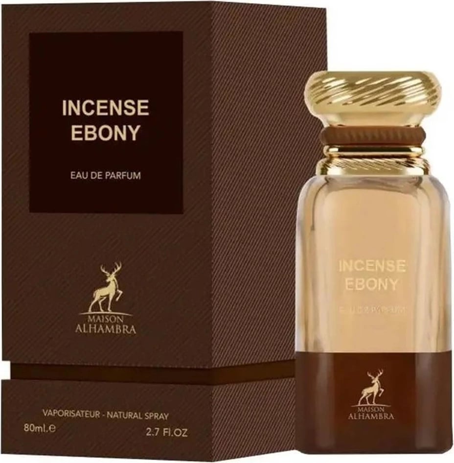 Eau de Parfum unisex Maison Alhambra Incense Ebony 80ml