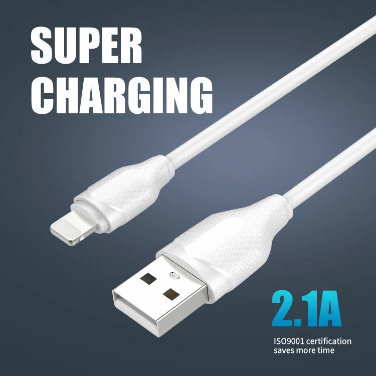 Kabllo E Karikimit LDNIO LS372 (Bardhë) Kabllo E Karikimit LDNIO LS372 (Bardhë)