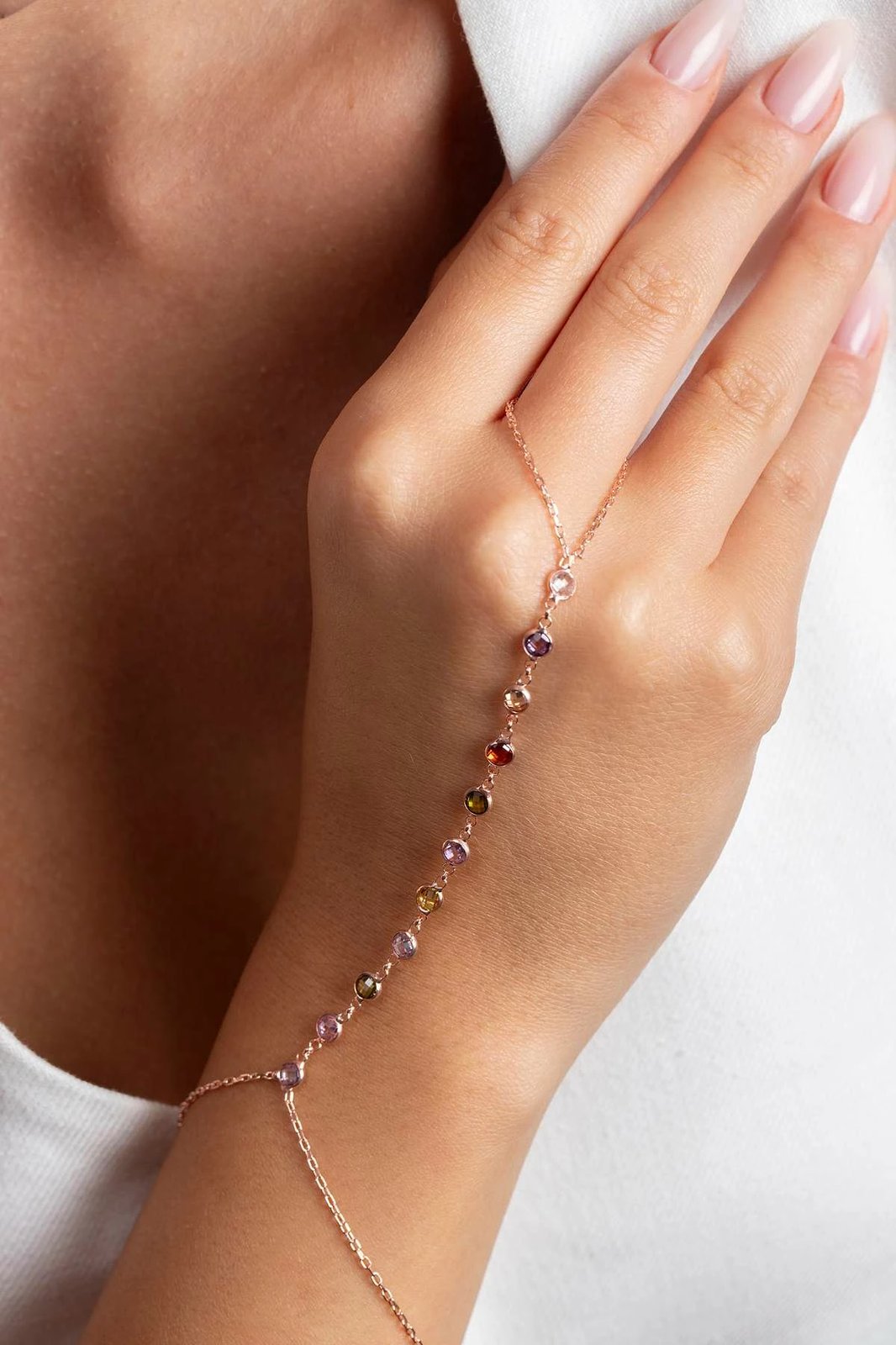 Zinxhir argjendi, ngjyrë ari rozë, Jumeon, TFNY65248R