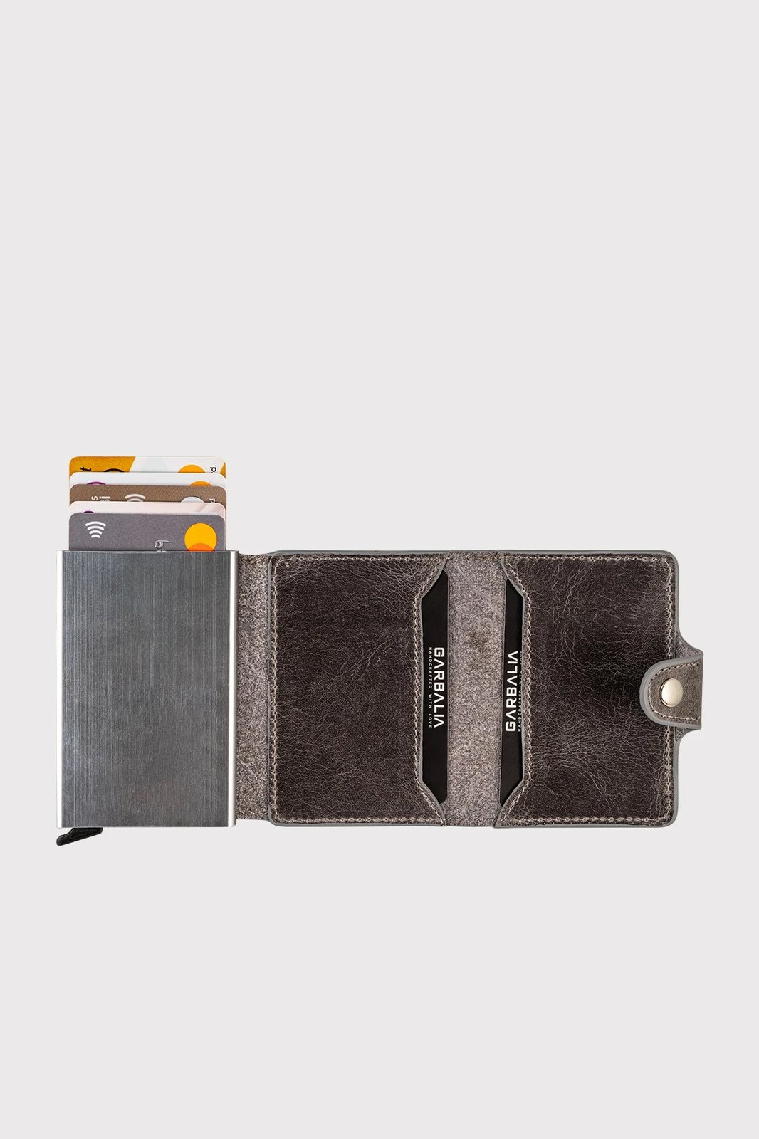 Portofol unisex Zoozie Bags, Bern, ngjyrë gri