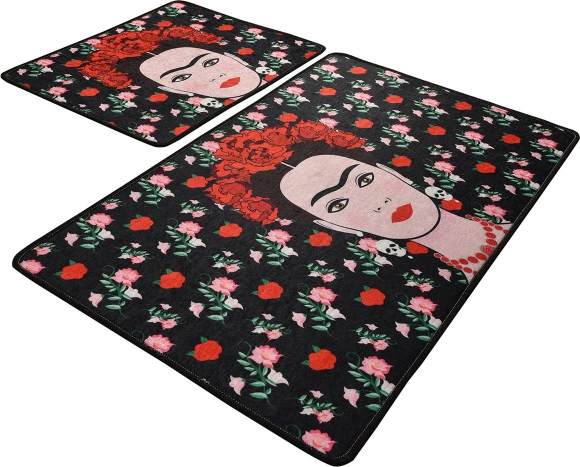 Set tapetash për banjo (2 copë), Mijölnir Frida, e zezë