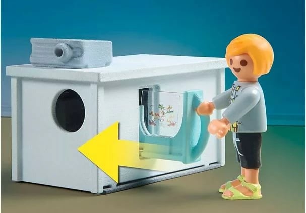 Set figurina Playmobil City Life 71330 Virtual Classroom, 17 copë
