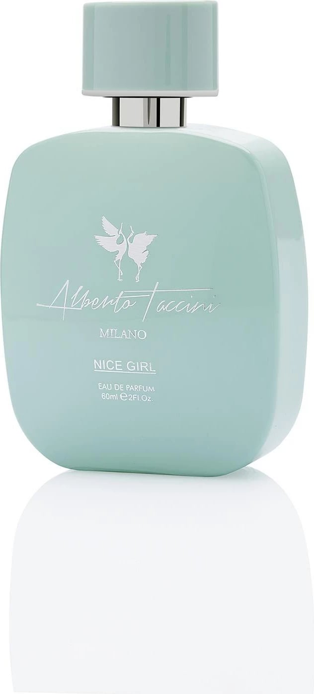 Parfum për gra Alberto Taccini, Nice Girl, ngjyrë mente, 60ml
