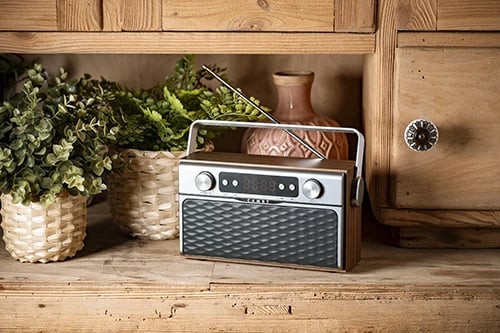 Radio Bluetooth portative, Camry CR 1183, FM, USB/SD/AUX, Bluetooth 5.0, altoparlantë stereo 2x6 W, bateri 2600 mAh