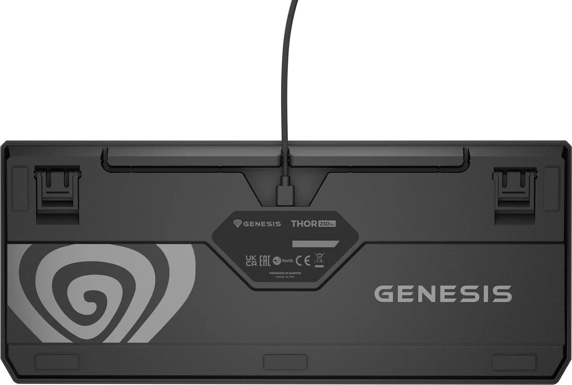 Tastierë mekanike gaming GENESIS Thor 230 TKL, Outemu Red, RGB, Wireless + Bluetooth + USB, Portokalli Tastierë mekanike gaming GENESIS Thor 230 TKL, Outemu Red, RGB, Wireless + Bluetooth + USB, Portokalli