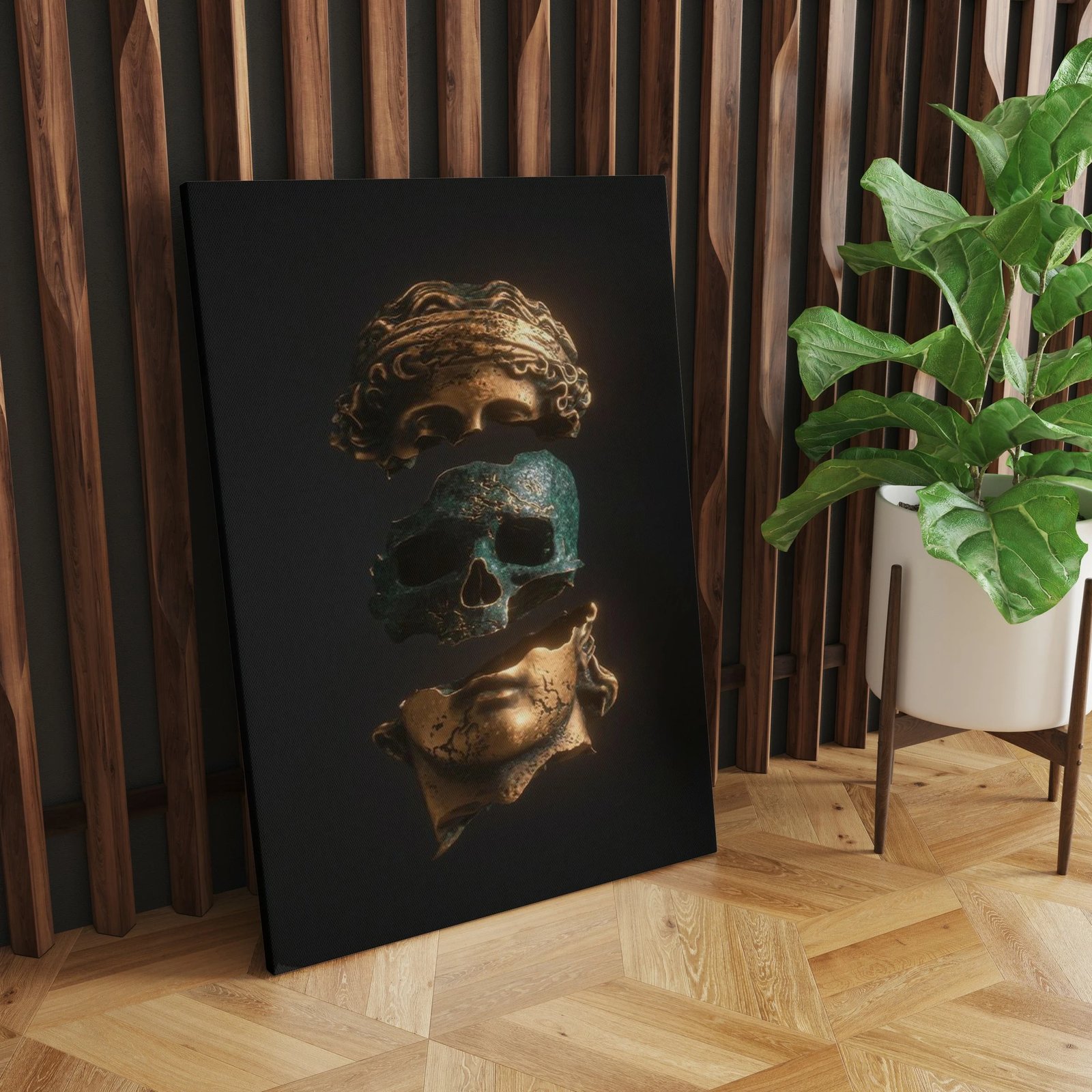 Pikturë dekorative në kanavacë, shumëngjyrëshe, Wallity ASR_CNV25-15, 50x70cm