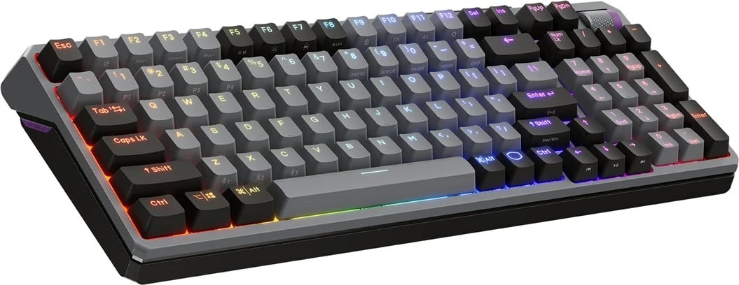 Tastierë gaming Cooler Master MK770, mekanike, RGB, wireless/USB, starry gray