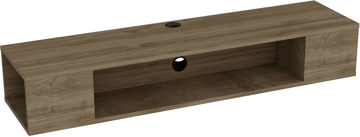 Komodë TV Hanah Home, Peti, ngjyrë arre