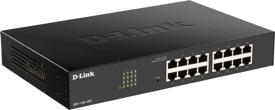 Switch D-Link 16-Port DGS-1100-16V2