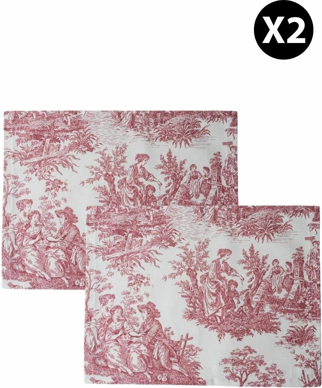 Set nënshtrues tavoline (2 copë), Evila Originals, BST057