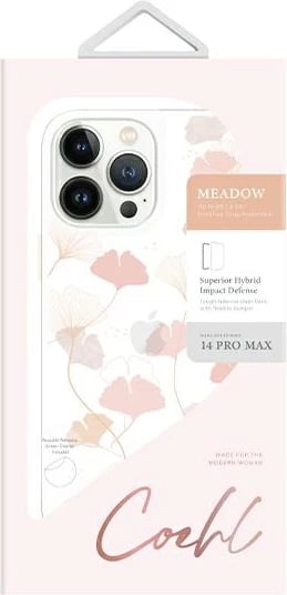 Mbështjellës UNIQ Coehl Meadow për iPhone 14 Pro Max, rozë